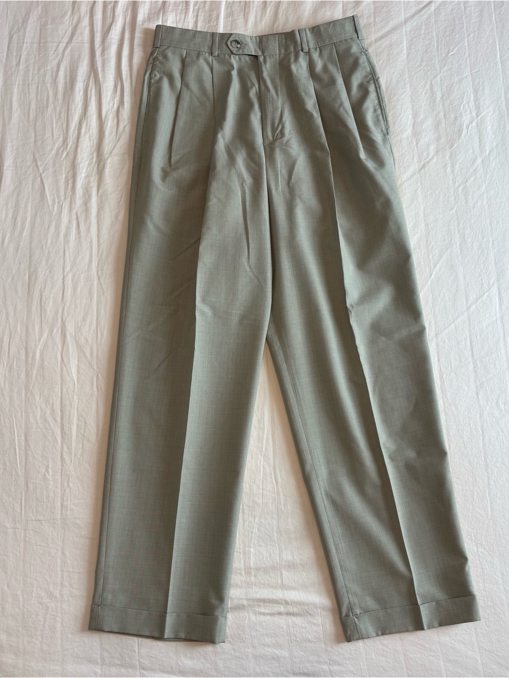 Slates 30x30 Gray Trousers Mens